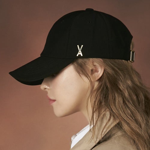 バザール 帽子 キャップ レディース Gold Stud Over Fit Ball Cap ブラック VARZAR 636 BLACK