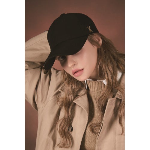 バザール 帽子 キャップ レディース Gold Stud Over Fit Ball Cap ブラック VARZAR 636 BLACK