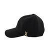 バザール 帽子 キャップ レディース Gold Stud Over Fit Ball Cap ブラック VARZAR 636 BLACK