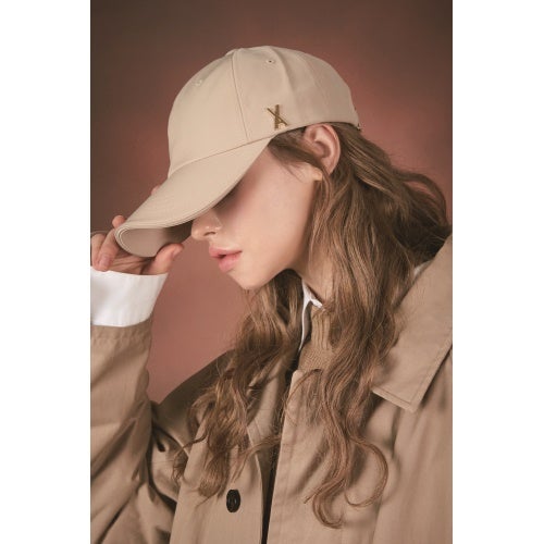 バザール 帽子 キャップ レディース Gold Stud Over Fit Ball Cap ベージュ VARZAR 637 BEIGE
