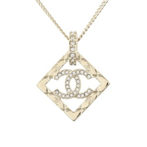 シャネル ネックレス レディース ココマーク ゴールド CHANEL ABF254