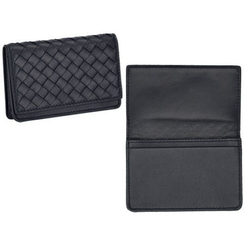 ボッテガヴェネタ カードケース 名刺入れ メンズ イントレチャート ネイビー BOTTEGA VENETA 174646 V3UN1 4045