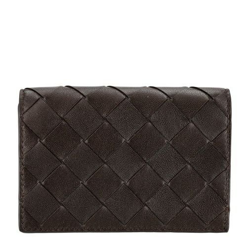 ボッテガヴェネタ カードケース 名刺入れ メンズ イントレチャート ブラウン BOTTEGA VENETA 593115 V3UH2 2132