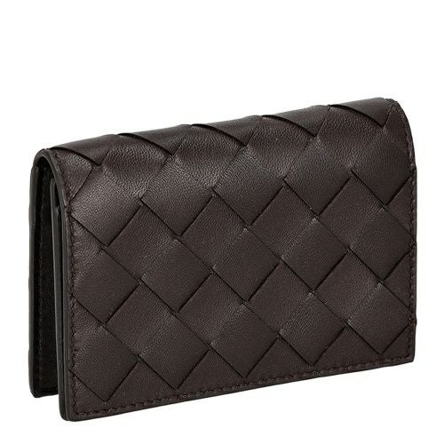 ボッテガヴェネタ カードケース 名刺入れ メンズ イントレチャート ブラウン BOTTEGA VENETA 593115 V3UH2 2132