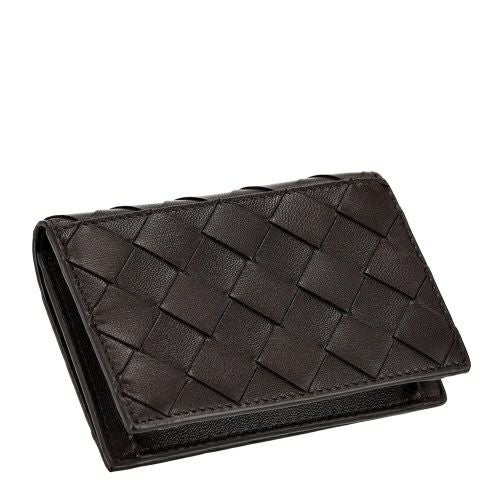ボッテガヴェネタ カードケース 名刺入れ メンズ イントレチャート ブラウン BOTTEGA VENETA 593115 V3UH2 2132