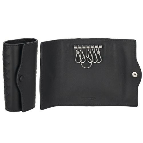 ボッテガヴェネタ キーケース メンズ イントレチャート ブラック BOTTEGA VENETA 284137 V3UN1 8803