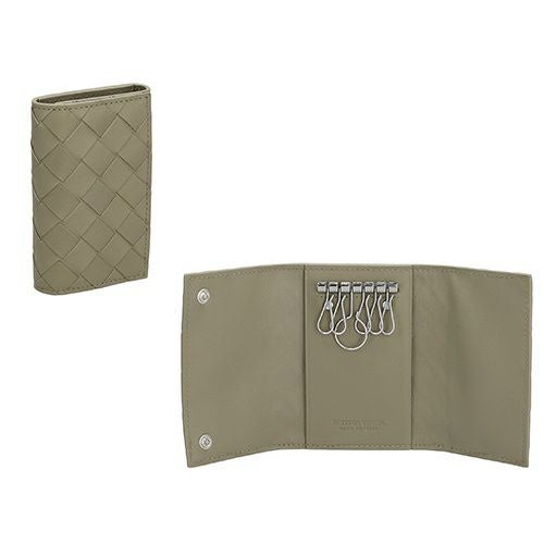ボッテガヴェネタ キーケース メンズ イントレチャート ベージュ BOTTEGA VENETA 630336 V3US1 1511