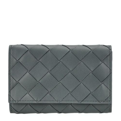 ボッテガヴェネタ キーケース メンズ イントレチャート グレー BOTTEGA