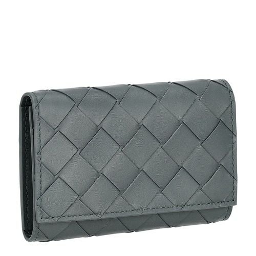 ボッテガヴェネタ キーケース メンズ イントレチャート グレー BOTTEGA