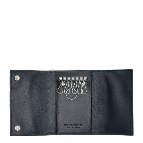 ボッテガヴェネタ キーケース メンズ イントレチャート ネイビー BOTTEGA VENETA 630336 V3US1 4251