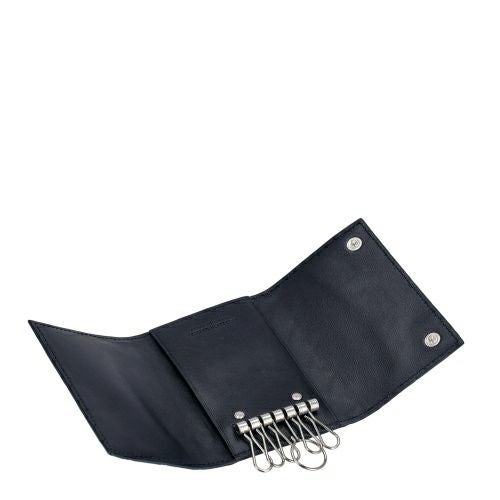 Bottega Veneta ネイビー ケース Bottega Veneta Navy Flap Card Case Bottega Veneta