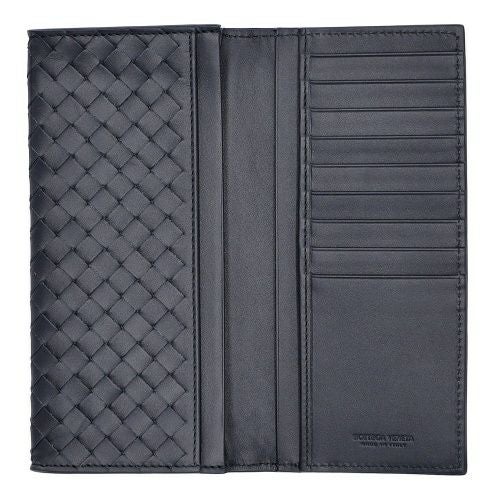 ボッテガヴェネタ 長財布 メンズ イントレチャート ネイビー BOTTEGA VENETA 120697 V47W1 8836