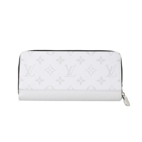 ルイヴィトン 長財布 メンズ モノグラム ジッピーウォレット・ホリゾンタル ホワイト LOUIS VUITTON M14127 オプティック ホワイト