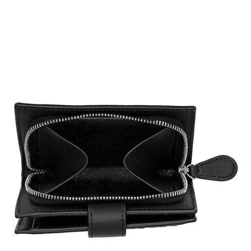 ボッテガヴェネタ 二つ折り財布 メンズ イントレチャート ブラック BOTTEGA VENETA 121059 V3UN1 8803