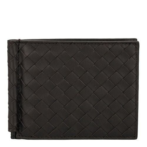 ボッテガヴェネタ 二つ折り財布 メンズ イントレチャート ブラウン BOTTEGA VENETA 123180 V47W1 2007