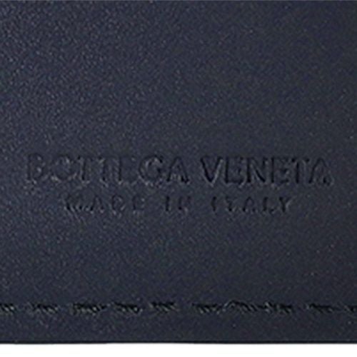 ボッテガヴェネタ 二つ折り財布 メンズ イントレチャート ネイビー BOTTEGA VENETA 123180 V47W1 8974