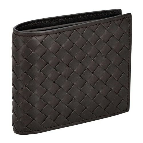 ボッテガヴェネタ 二つ折り財布 メンズ イントレチャート ブラウン BOTTEGA VENETA 193642 V47W1 2008
