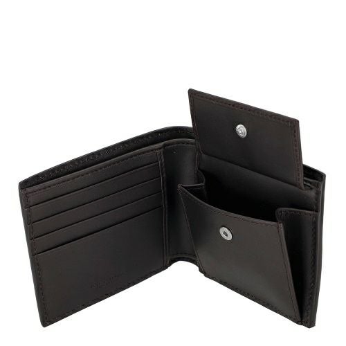 ボッテガヴェネタ 二つ折り財布 メンズ イントレチャート ブラウン BOTTEGA VENETA 193642 V47W1 2008