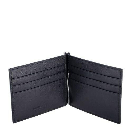 ボッテガヴェネタ 二つ折り財布 メンズ イントレチャート ネイビー BOTTEGA VENETA 592626 V3US1 4251