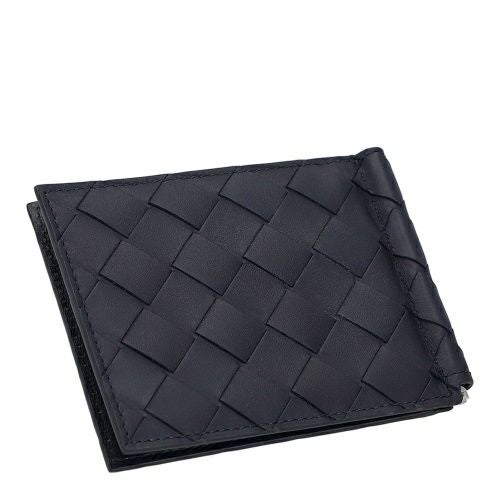 ボッテガヴェネタ 二つ折り財布 メンズ イントレチャート ネイビー BOTTEGA VENETA 592626 V3US1 4251
