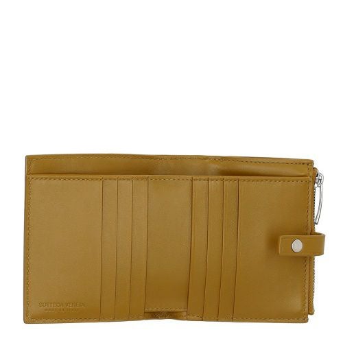 ボッテガヴェネタ 二つ折り財布 レディース イントレチャート ブラウン BOTTEGA VENETA 600270 V48A1 2596