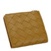 ボッテガヴェネタ 二つ折り財布 レディース イントレチャート ブラウン BOTTEGA VENETA 600270 V48A1 2596