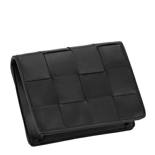 BOTTEGA VENETA（ボッテガヴェネタ）ミニザツイスト　ブラック ボッテガヴェネタ ショルダーバッグ レディース イントレチャート