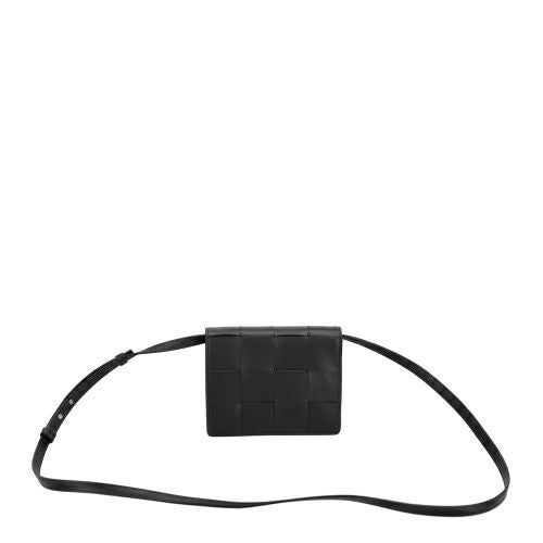 ボッテガヴェネタ ショルダーバッグ レディース イントレチャート ブラック BOTTEGA VENETA 574051 V3UO2 8803