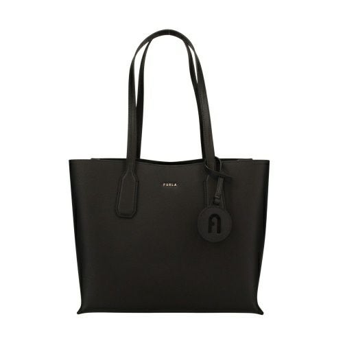 フルラ トートバッグ レディース クラシック レザー ショルダートート ブラック FURLA WB01627 BX0306 O6000