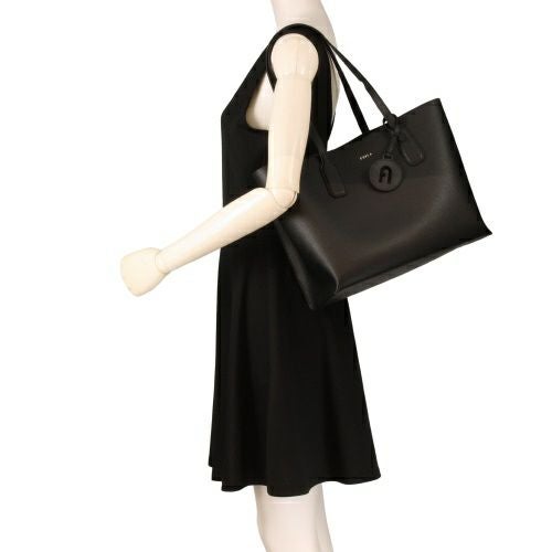 フルラ トートバッグ レディース クラシック レザー ショルダートート ブラック FURLA WB01627 BX0306 O6000