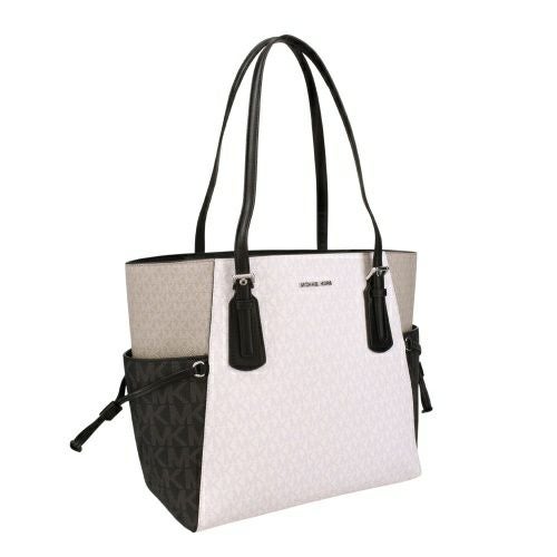 マニー　コラージュ　希少＊額＊ サイズ約36×約55.5 ㌢ マイケルコース トートバッグ レディース ブラック MICHAEL KORS