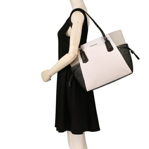 マイケルコース トートバッグ レディース ブラック MICHAEL KORS 35S5SV6T7B OPWHT MULTI