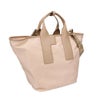フルラ ハンドバッグ レディース ピューマ カラーブロック リサイクル ナイロン ラージ トートバッグ ベージュ FURLA WB01249 BX3050 3178S