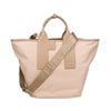 フルラ ハンドバッグ レディース ピューマ カラーブロック リサイクル ナイロン ラージ トートバッグ ベージュ FURLA WB01249 BX3050 3178S