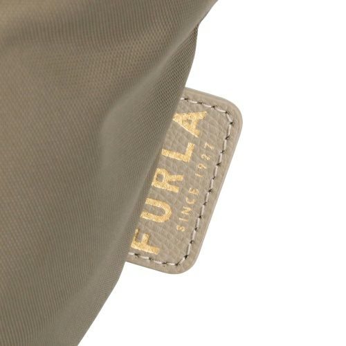 フルラ ハンドバッグ レディース ピューマ カラーブロック リサイクル ナイロン ラージ トートバッグ カーキグリーン FURLA WB01249 BX3050 3183S