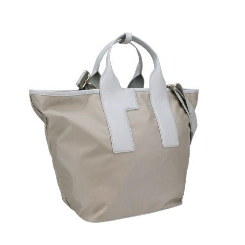 フルラ ハンドバッグ レディース ピューマ カラーブロック リサイクル ナイロン ラージ トートバッグ グレー FURLA WB01249 BX3050 3324S