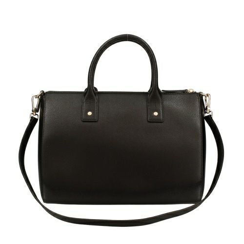 フルラ ハンドバッグ レディース リンダ サフィアーノ レザー ミディアム サッチェル ブラック FURLA WB01287 ARE000 O6000