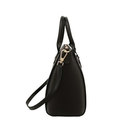 フルラ ハンドバッグ レディース リンダ サフィアーノ レザー ミディアム サッチェル ブラック FURLA WB01287 ARE000 O6000