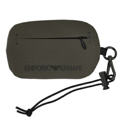 エンポリオアルマーニ ボディバッグ メンズ Travel Essentials ベルトバッグ カーキグリーン EMPORIO ARMANI EM000088 AF13841 U6299