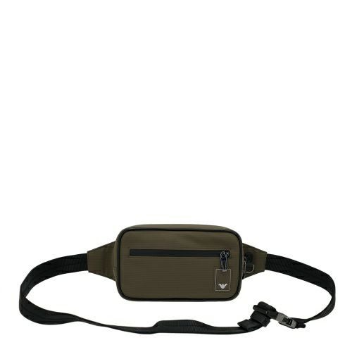 エンポリオアルマーニ ボディバッグ メンズ Travel Essentials ベルトバッグ カーキグリーン EMPORIO ARMANI EM000088 AF13841 U6299