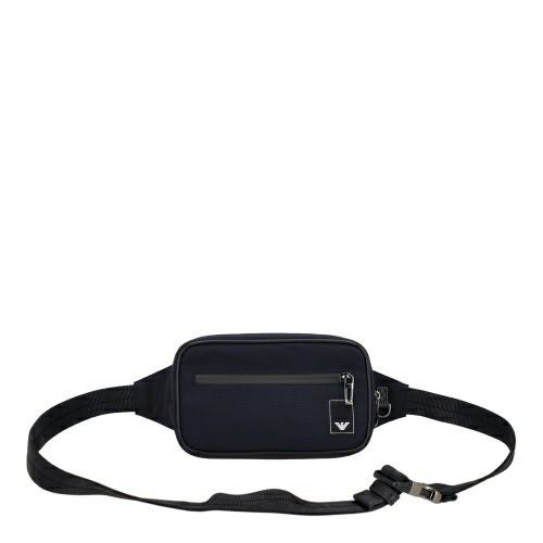エンポリオアルマーニ ボディバッグ メンズ Travel Essentials ベルトバッグ ブラック EMPORIO ARMANI EM000088 AF13841 UB118