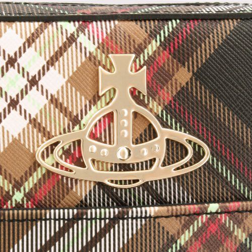 ヴィヴィアンウエストウッド ショルダーバッグ レディース マルチカラー Vivienne Westwood 4304006YU S001K D101 TARTAN BROWN/BLACK