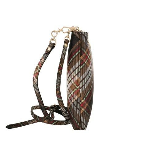 ヴィヴィアンウエストウッド ショルダーバッグ レディース マルチカラー Vivienne Westwood 51160005U S001K D101 TARTAN BROWN/BLACK