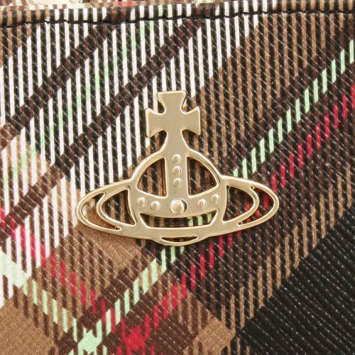 ヴィヴィアンウエストウッド ショルダーバッグ レディース マルチカラー Vivienne Westwood 51160005U S001K D101 TARTAN BROWN/BLACK