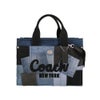 コーチ トートバッグ レディース カーゴ トート パッチワーク ブルー COACH CAM72 LHDEI