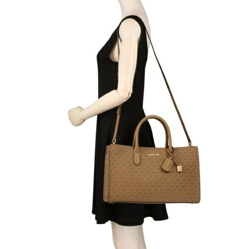 マイケルコース トートバッグ レディース ブラウン MICHAEL KORS 30R5GETS2V 297 HUSK