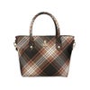 ヴィヴィアンウエストウッド トートバッグ レディース マルチカラー Vivienne Westwood 4204007TU S001K D101 TARTAN BROWN/BLACK