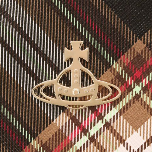ヴィヴィアンウエストウッド トートバッグ レディース マルチカラー Vivienne Westwood 4204007TU S001K D101 TARTAN BROWN/BLACK