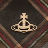 ヴィヴィアンウエストウッド トートバッグ レディース マルチカラー Vivienne Westwood 4205007DW S001K D101 TARTAN BROWN/BLACK