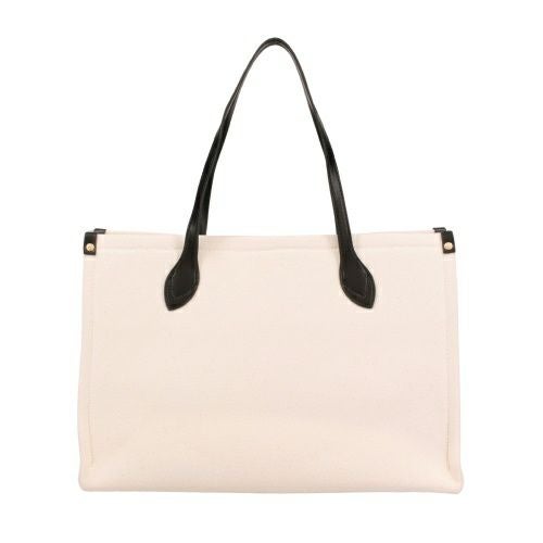 ビバリーヒルズポロクラブ トートバッグ レディース ホワイト BEVERLY HILLS POLO CLUB BH2013N キナリ/ブラック